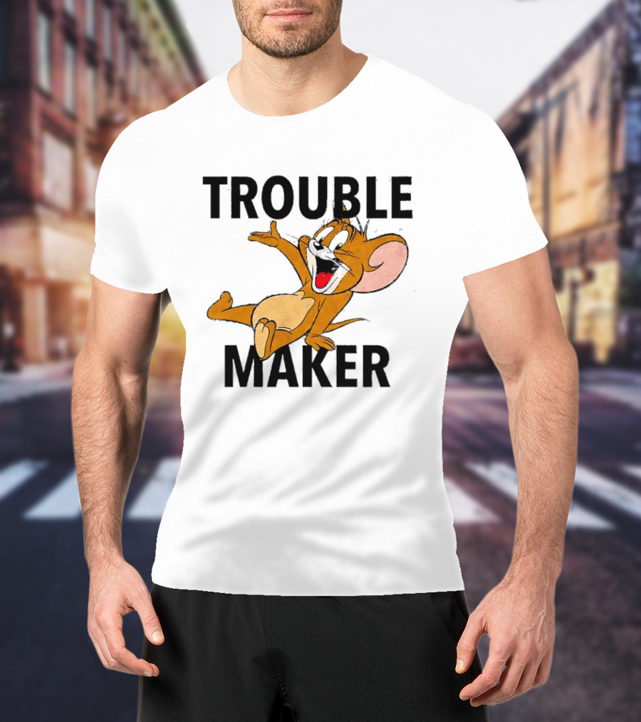Jerry Mouse Trouble Maker T-Shirt