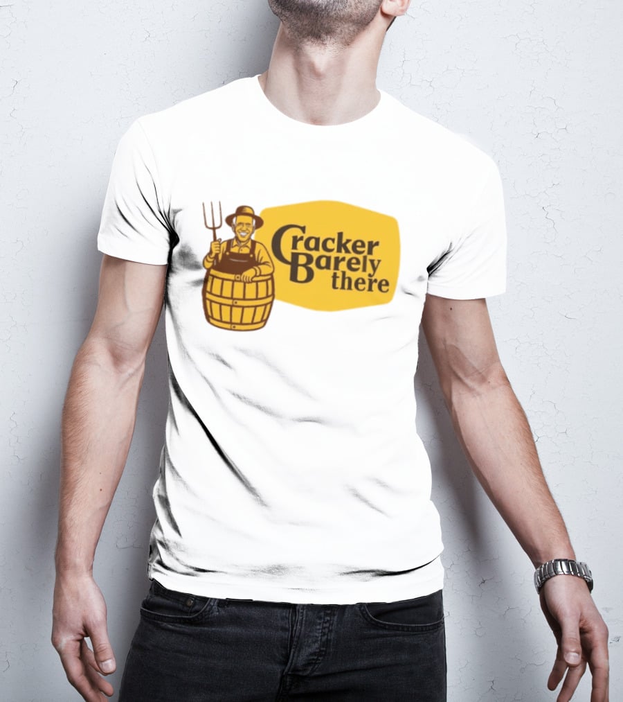 Joe Biden Cracker Barely There Cracker Barrel T-Shirt