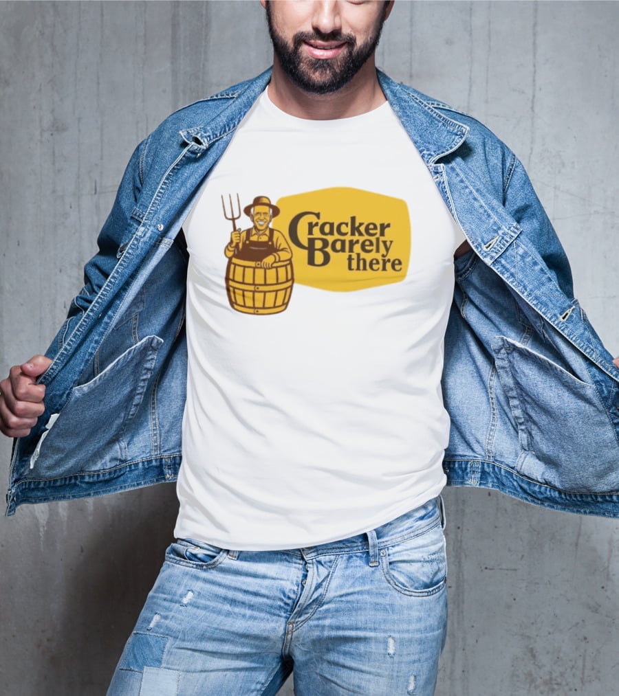 Joe Biden Cracker Barely There Cracker Barrel T-Shirt