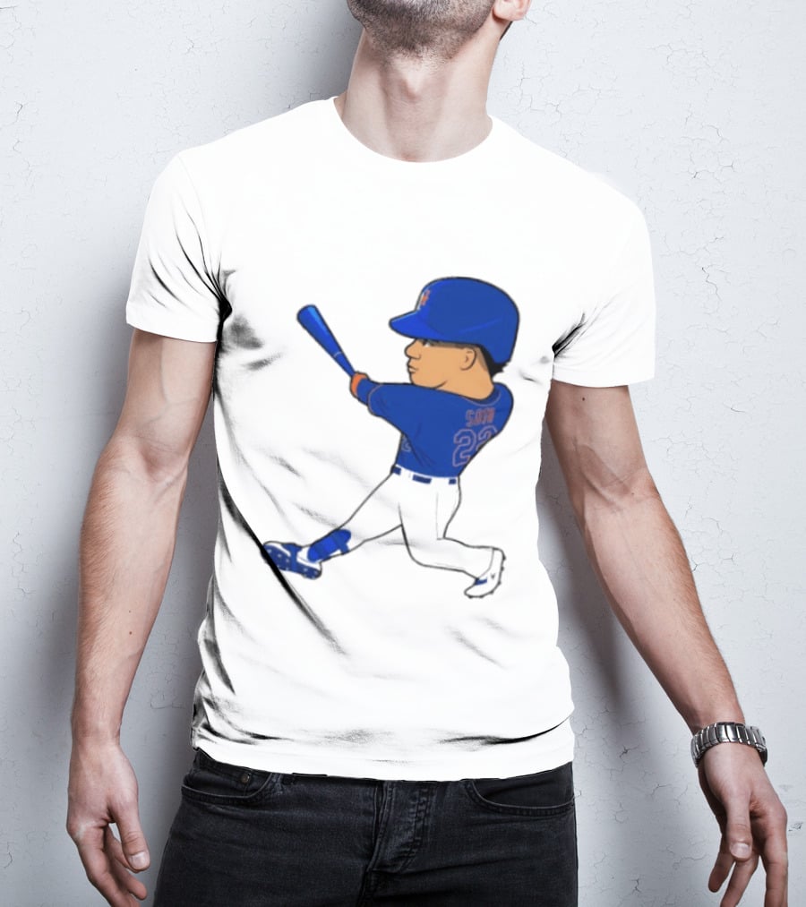 Juan Soto 22 Mets Baseball Swing LGM T-Shirt