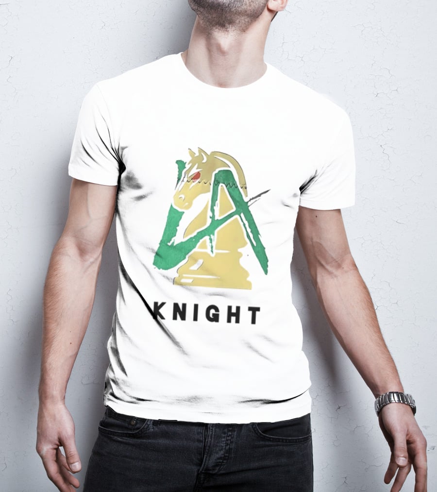 LA Knight WWE Horse Knight Chess Piece T-Shirt