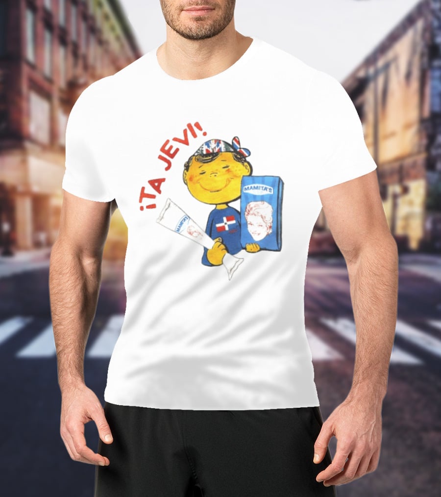 ¡Ta Jevi! Mamita's Ice Cream Dominican Packaging T-Shirt