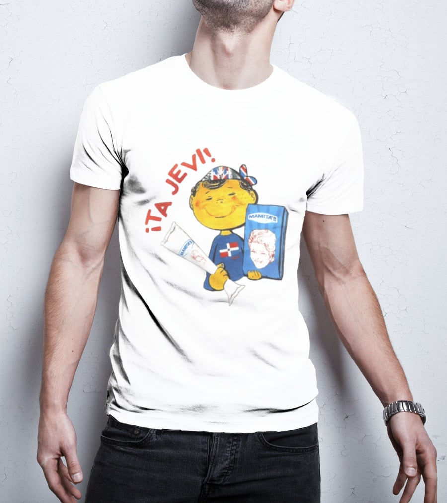 ¡Ta Jevi! Mamita's Ice Cream Dominican Packaging T-Shirt