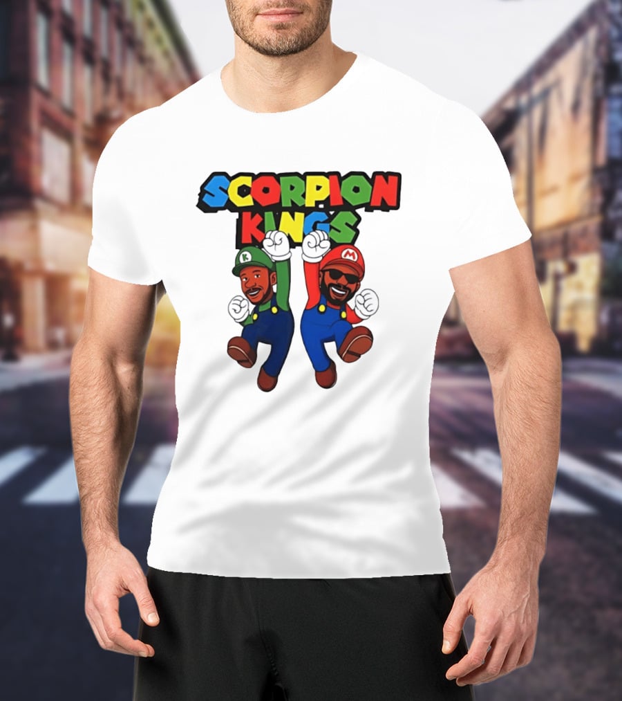 Scorpion Kings Kabza De Small And DJ Maphorisa Mario T-Shirt