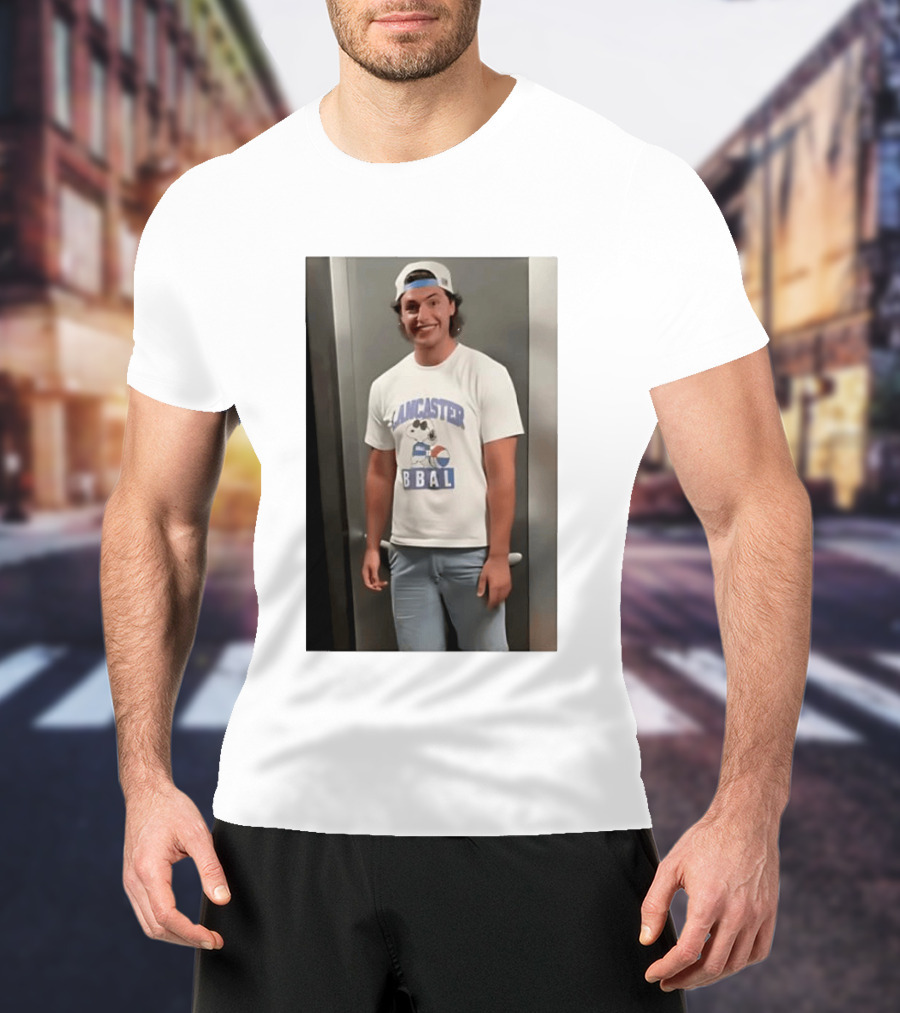 Snoopy Lancaster Basketball BBAL Vintage Peanuts Sports Cartoon T-Shirt