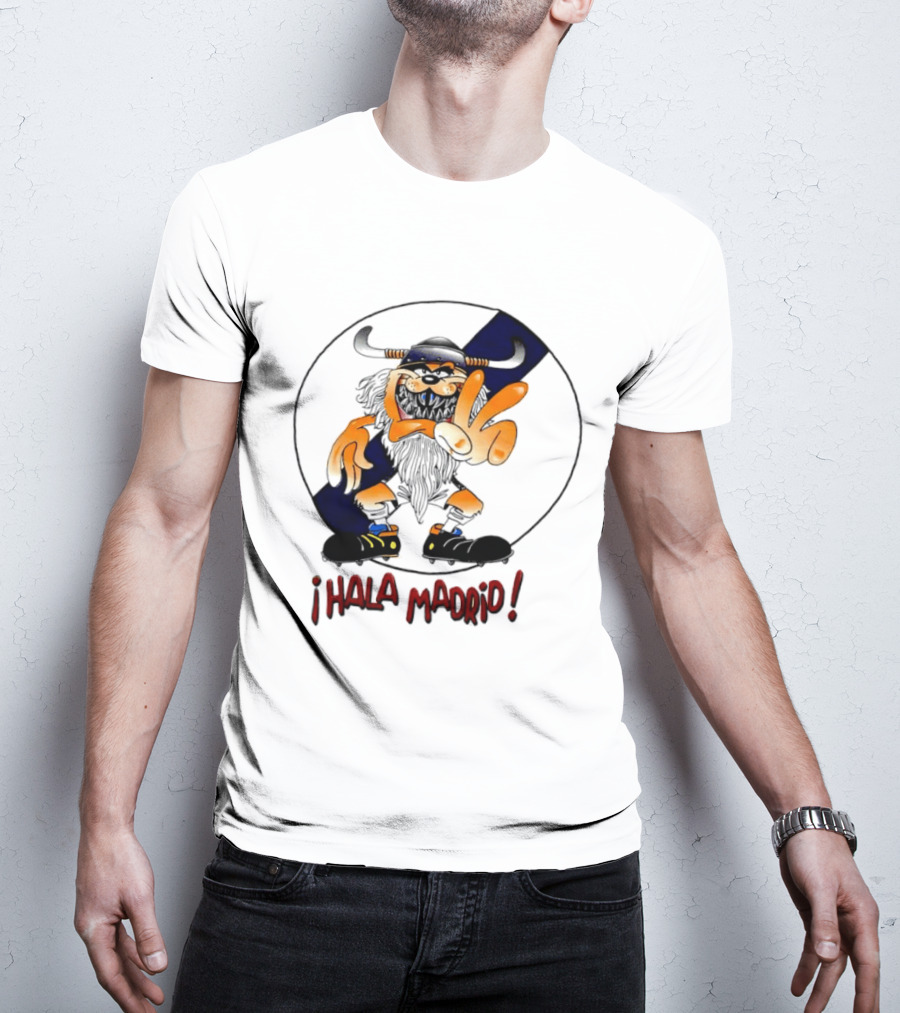 Viking Hala Madrid Real Madrid Club De Futbol Fan T-Shirt