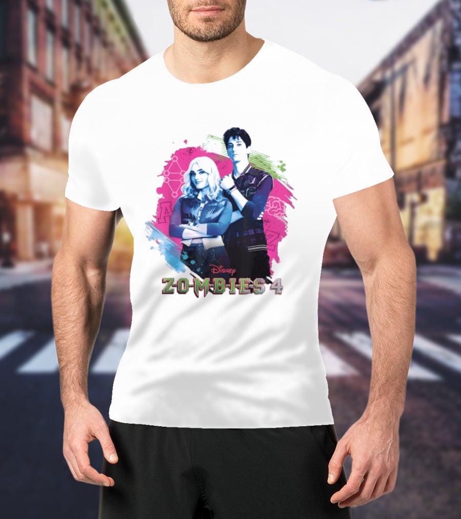 Zed And Addison Disney Zombies 4 Dawn Of The Vampires Movie T-Shirt