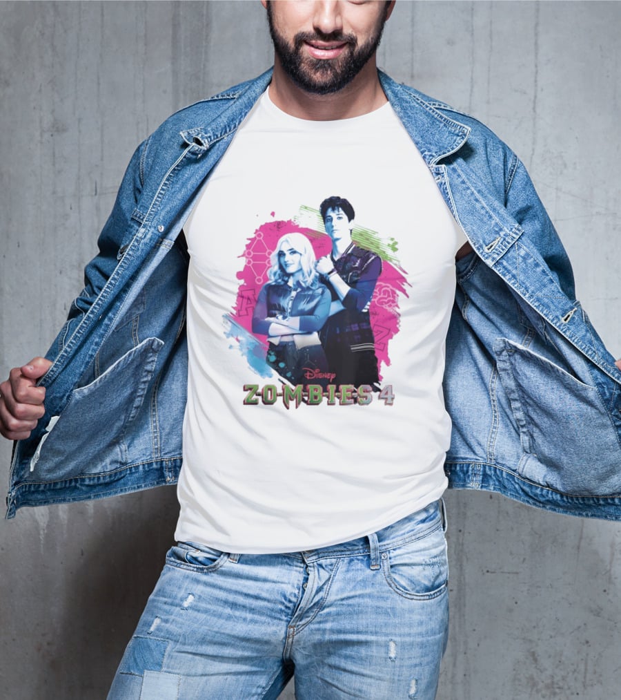 Zed And Addison Disney Zombies 4 Dawn Of The Vampires Movie T-Shirt