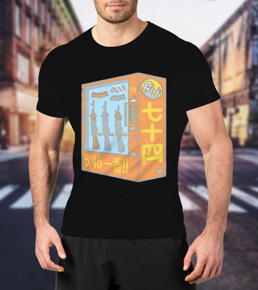 Vending Machine 74 Seven Four 5.45 Ichiban T-Shirt