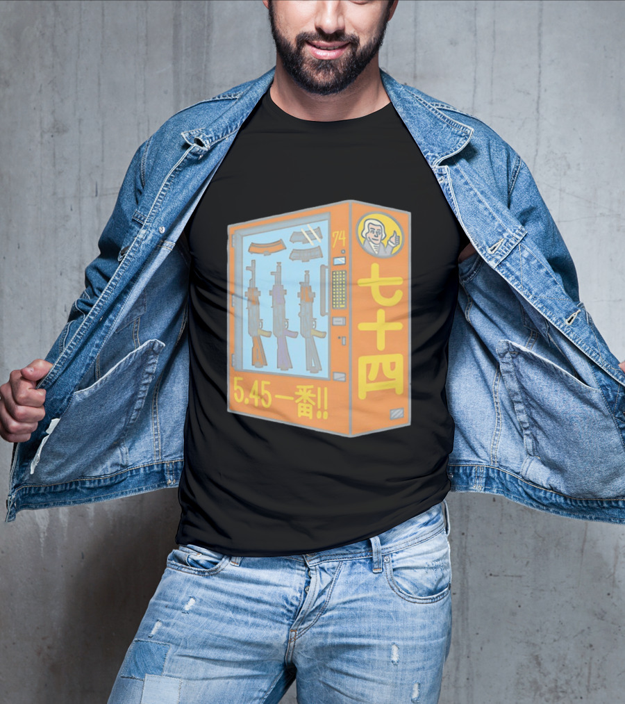 Vending Machine 74 Seven Four 5.45 Ichiban T-Shirt