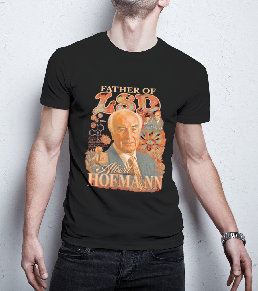 Father Of LSD Albert Hofmann Psychedelic T-Shirt