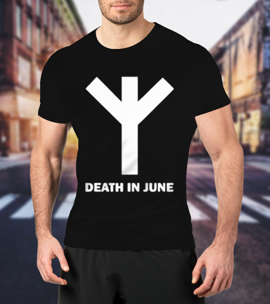 Death In June Neofolk Symbol Douglas Pearce T-Shirt