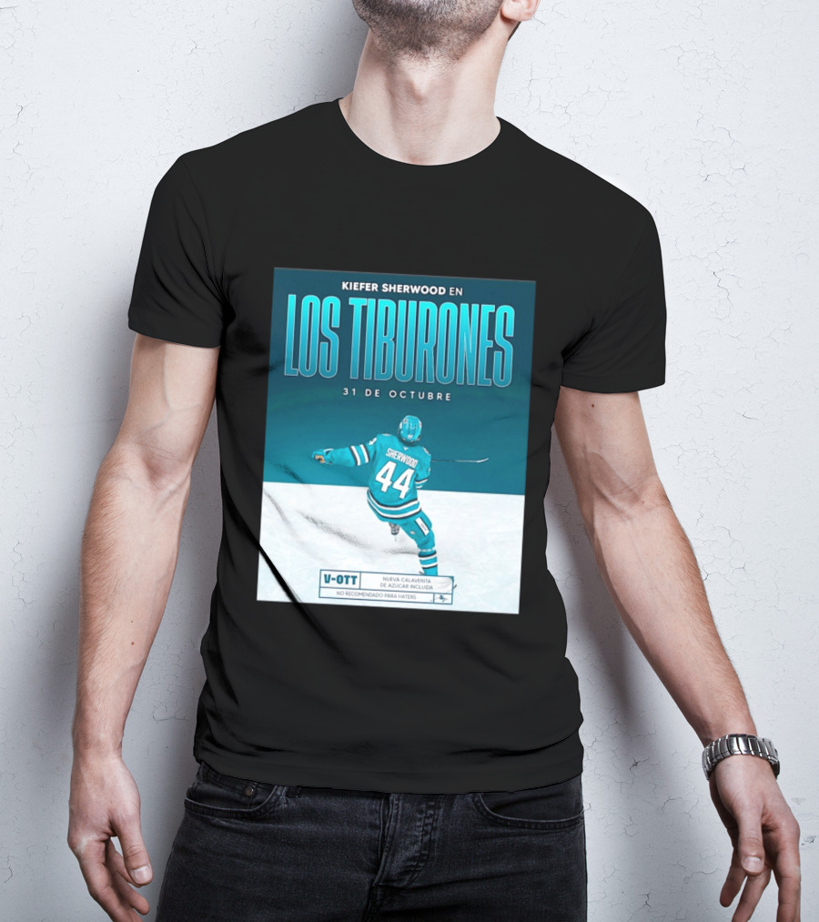 Kiefer Sherwood En Los Tiburones 31 De Octubre V OTT Nueva Calaverita De Azúcar Incluida T-Shirt
