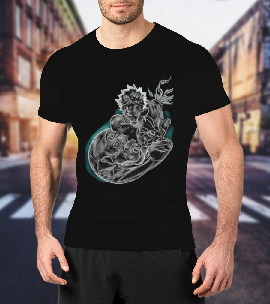 Megumi Fushiguro Ten Shadows Jujutsu Kaisen Dynamic Pose T-Shirt