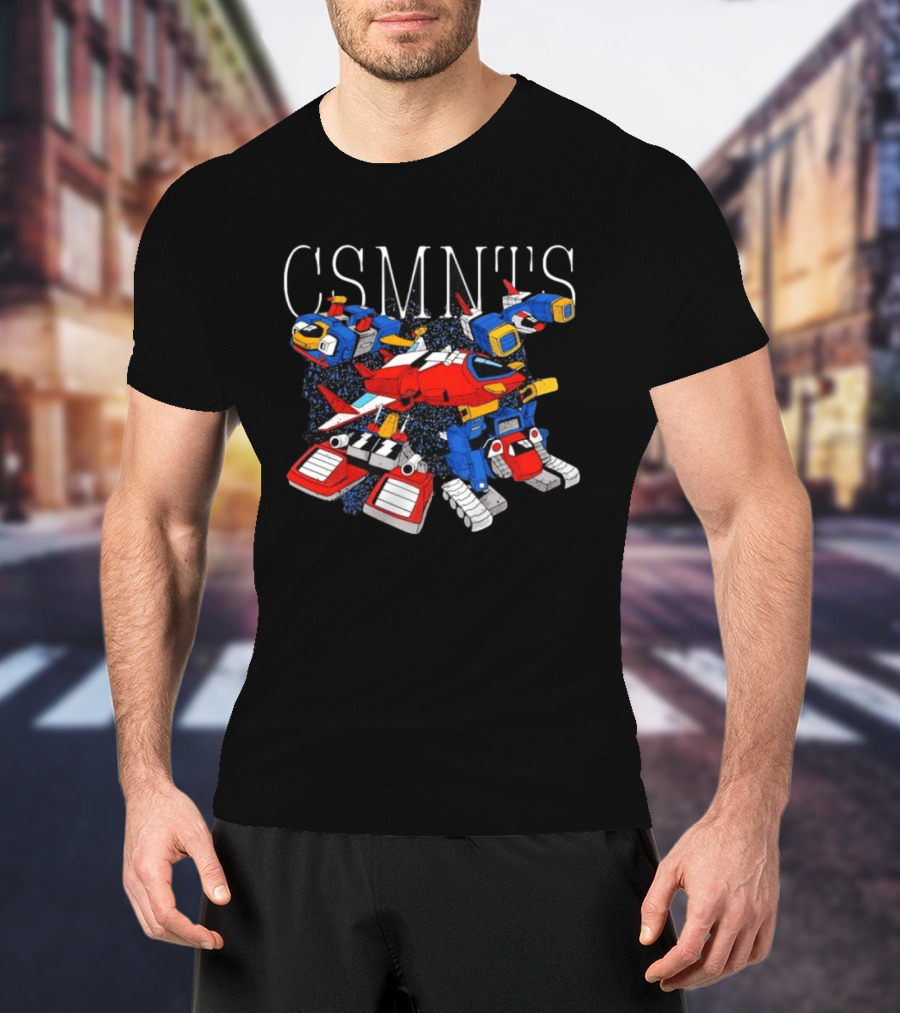 Voltes V CSMNTS Chodenji Machine Toei Animation Retro Mecha Robot T-Shirt