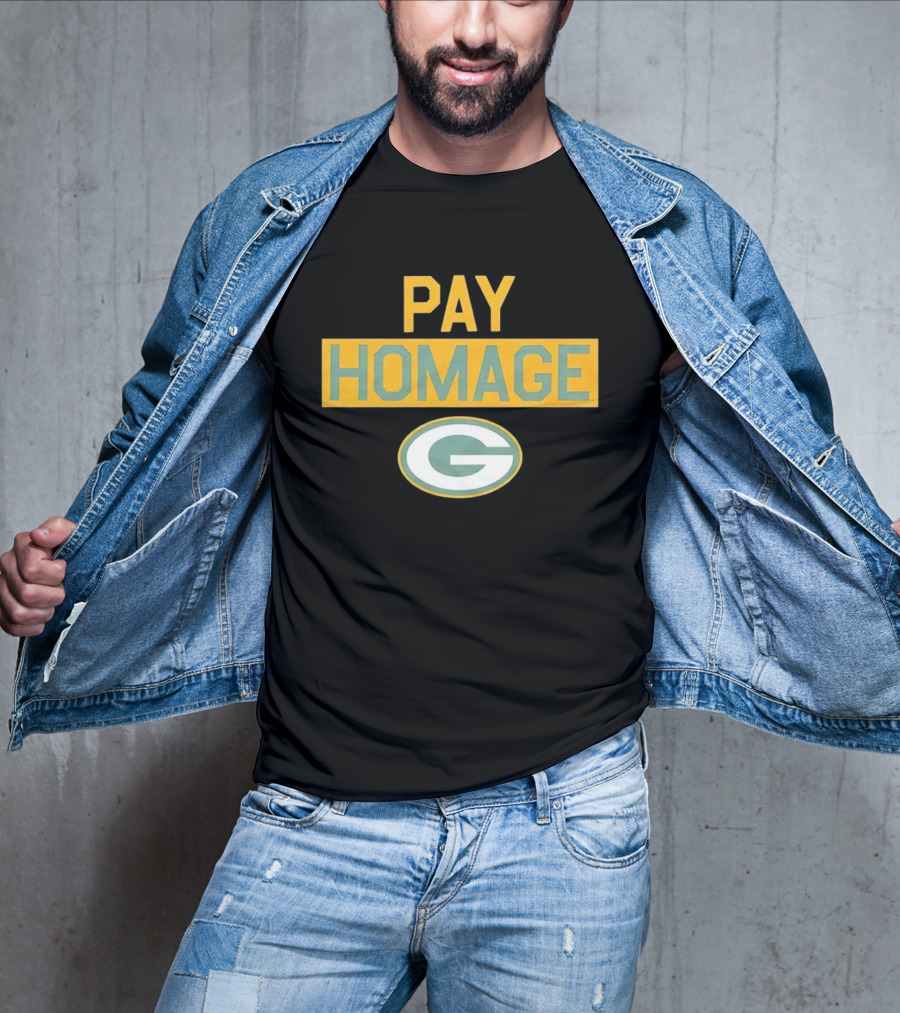 Green Bay Packers Pay Homage With Iconic G T-Shirt