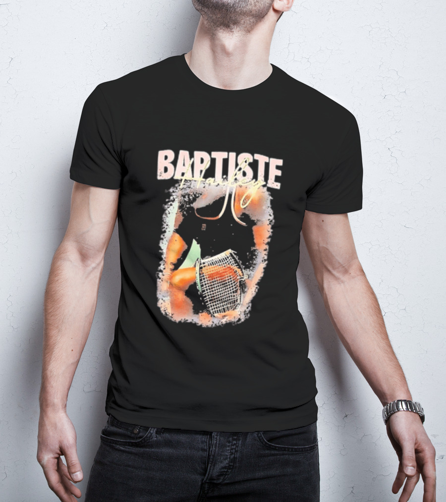 Baptiste Hailey Tennis Player With Racket T-Shirt