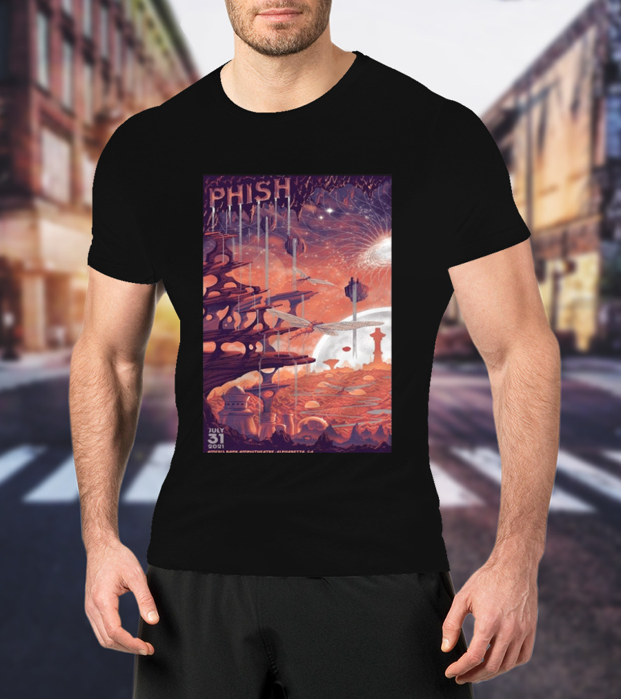 Phish Concert Alpharetta GA July 31 2021 T-Shirt