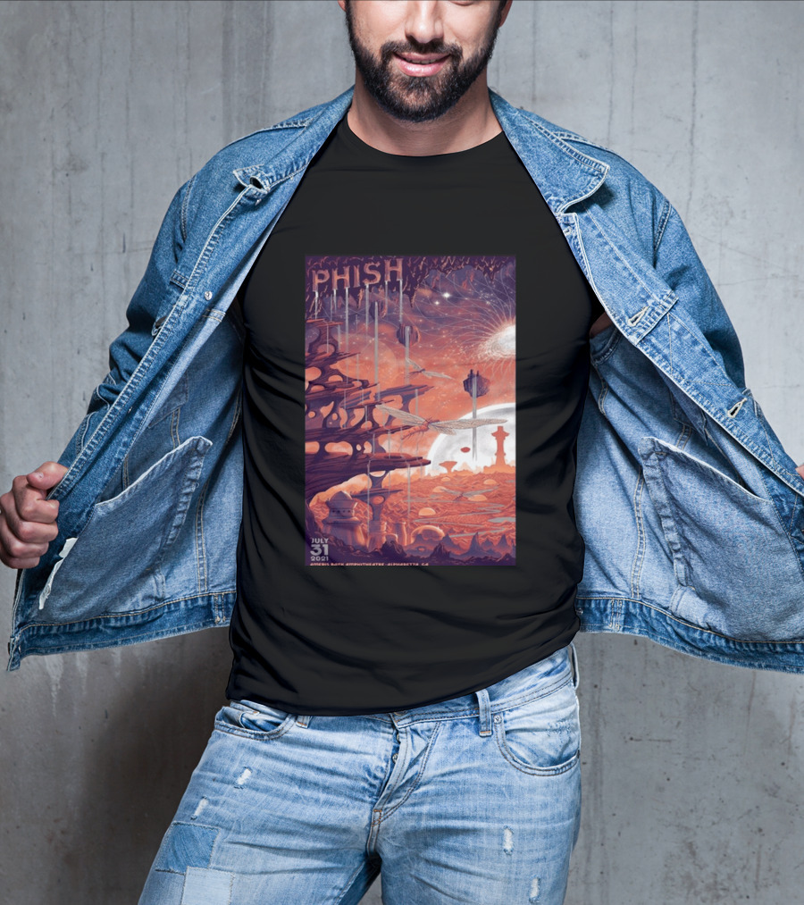 Phish Concert Alpharetta GA July 31 2021 T-Shirt