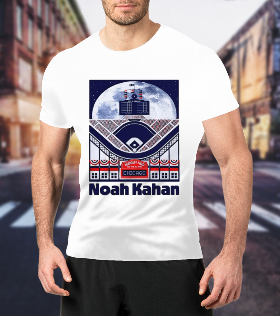 Noah Kahan Live In Concert Wrigley Field July 14 15 2023 Chicago T-Shirt