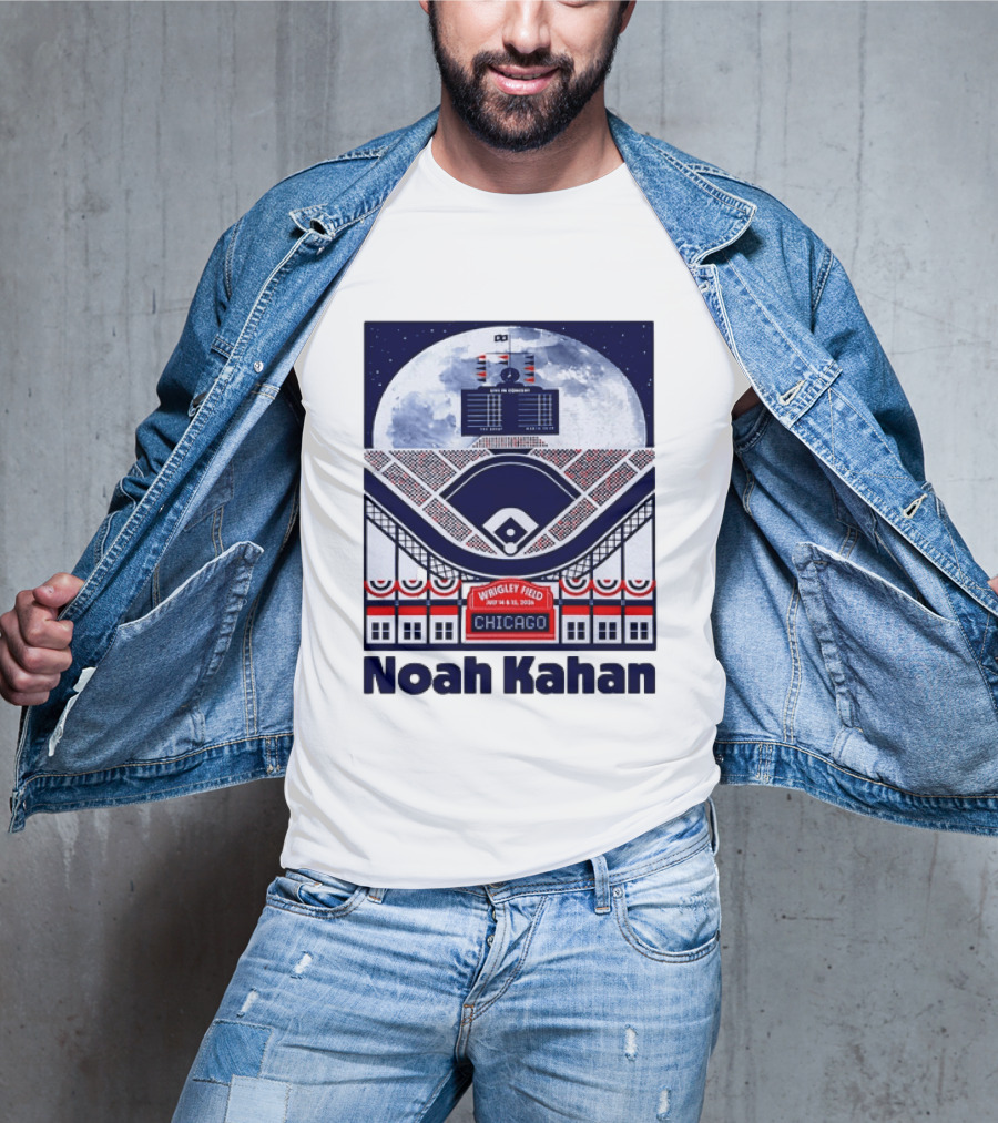 Noah Kahan Live In Concert Wrigley Field July 14 15 2023 Chicago T-Shirt