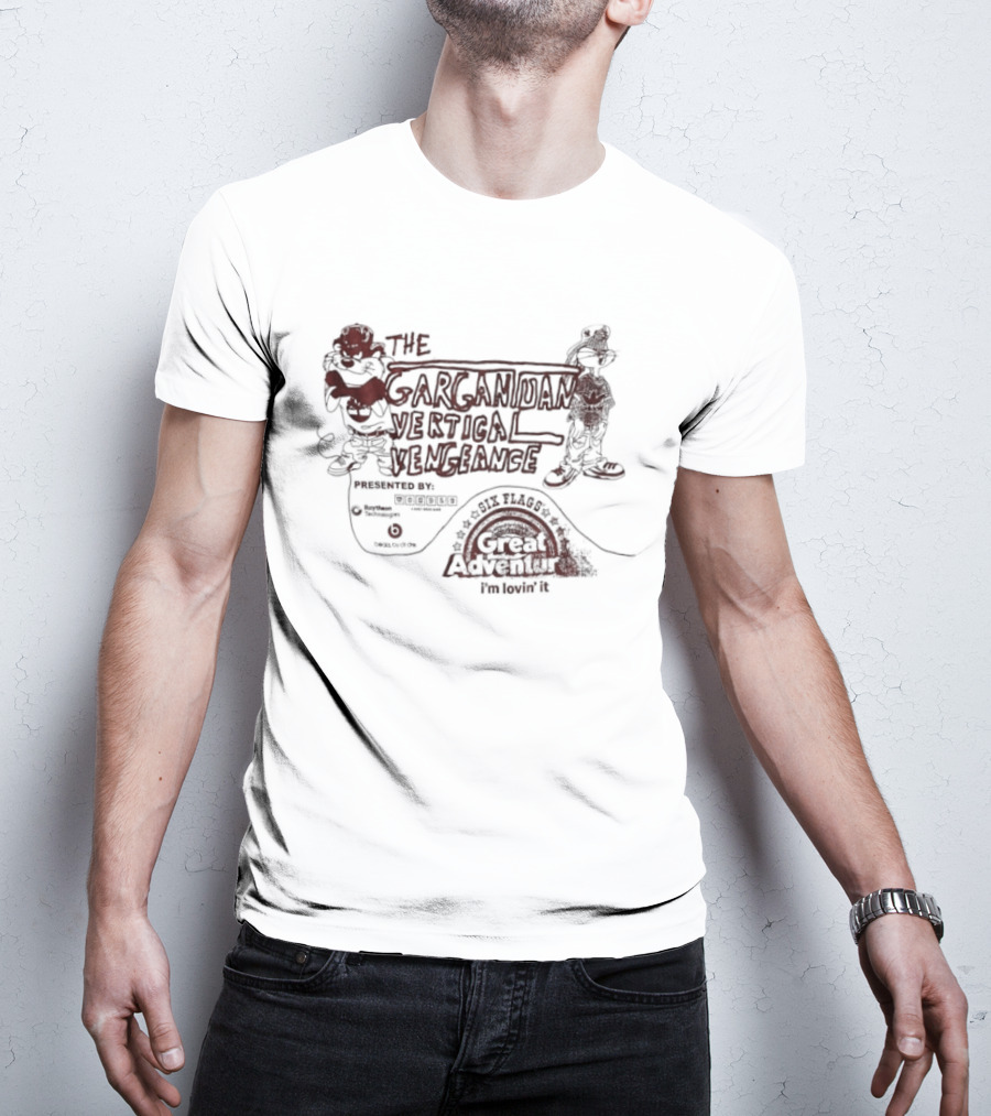 The Gargantuan Vertical Vengeance Great Adventure Series B T-Shirt