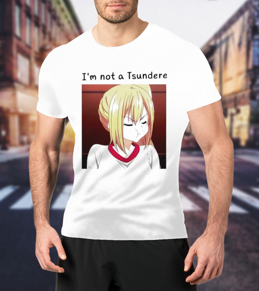I'm Not A Tsundere Mai Kawakami Anime Character Expression T-Shirt