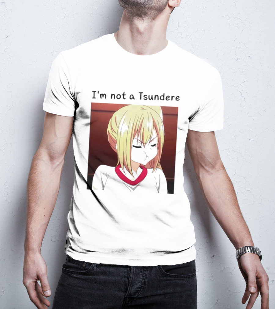 I'm Not A Tsundere Mai Kawakami Anime Character Expression T-Shirt