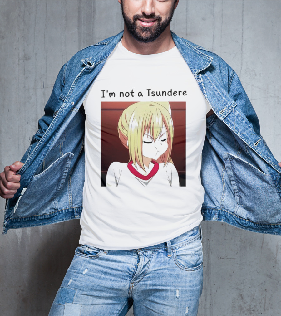I'm Not A Tsundere Mai Kawakami Anime Character Expression T-Shirt
