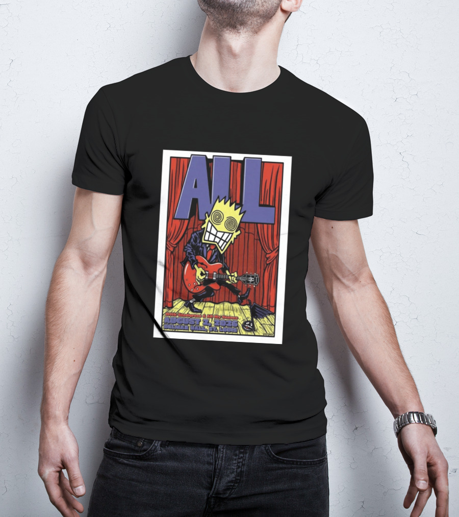 ALL Band August 21 2026 Delmar Hall St Louis With Snodgrass And All My Senses T-Shirt