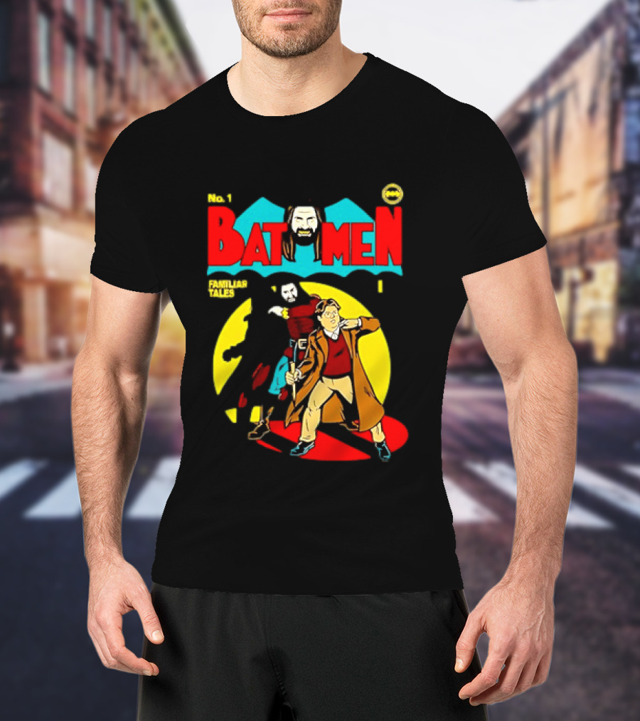 No 1 Bat Men Familiar Tales What We Do In The Shadows T-Shirt