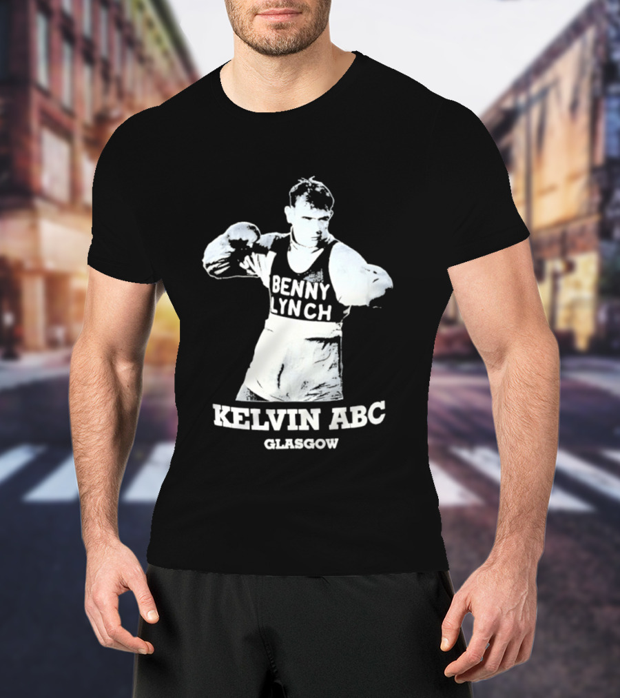 Benny Lynch Kelvin ABC Glasgow Boxing Legend T-Shirt