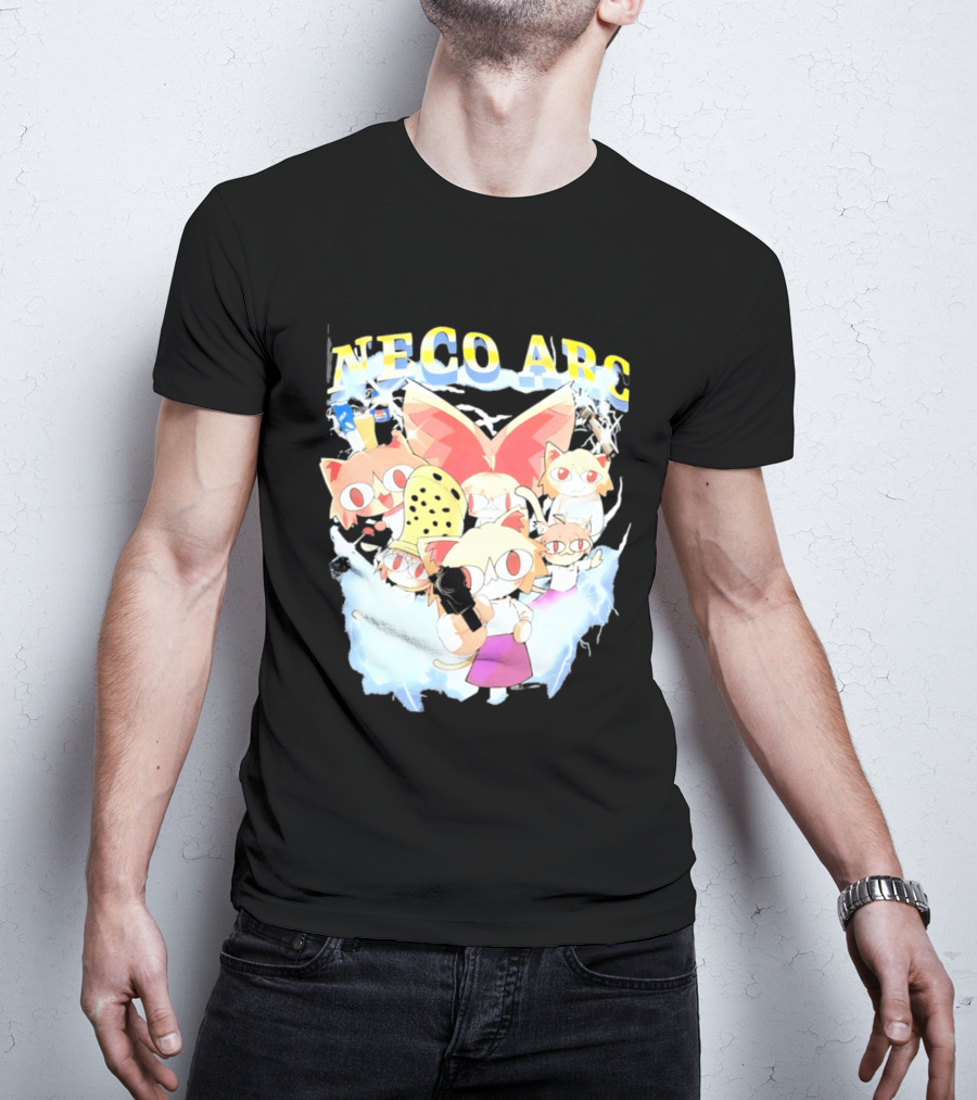 Neco Arc Tsukihime Type Moon Anime Character Collection T-Shirt