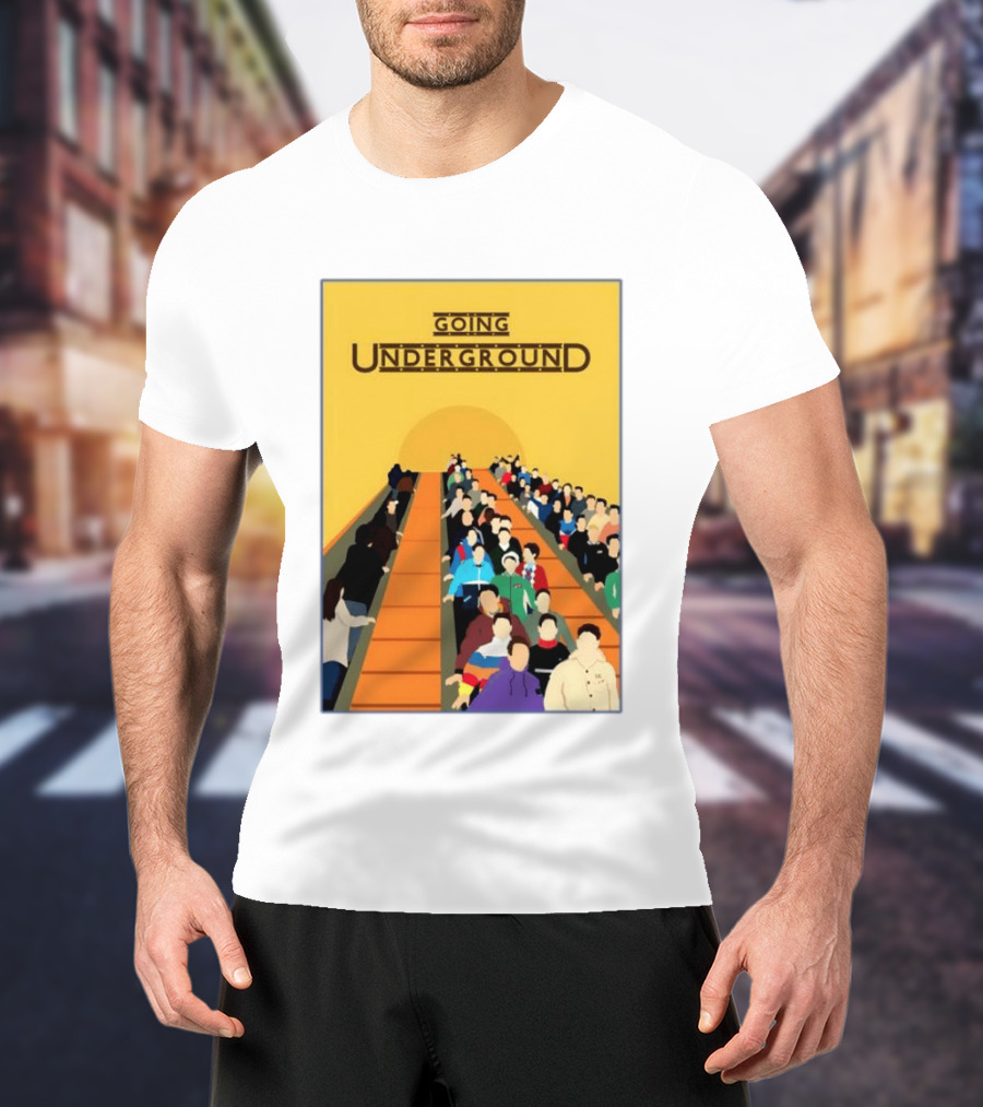 The Jam Going Underground Mod Culture Casuals Terrace Youth Football T-Shirt