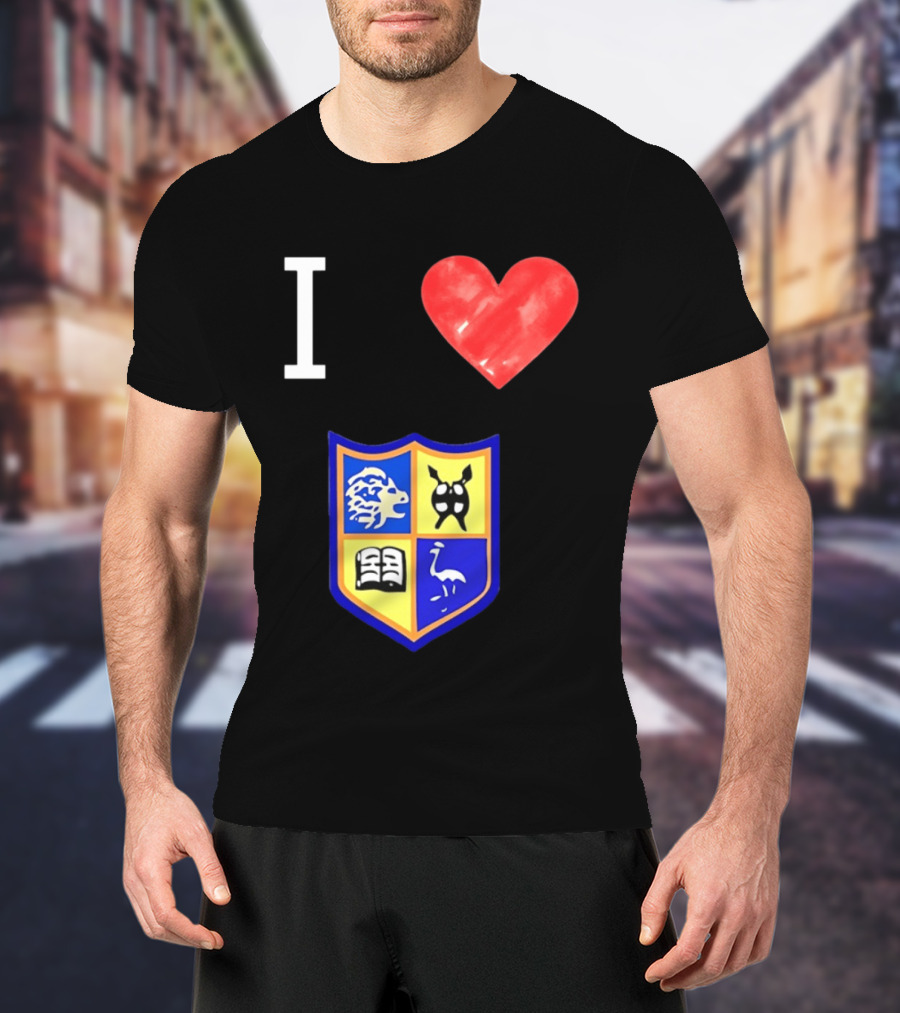 I Love University Of Zimbabwe UZ Harare Lion Emblem Crest T-Shirt