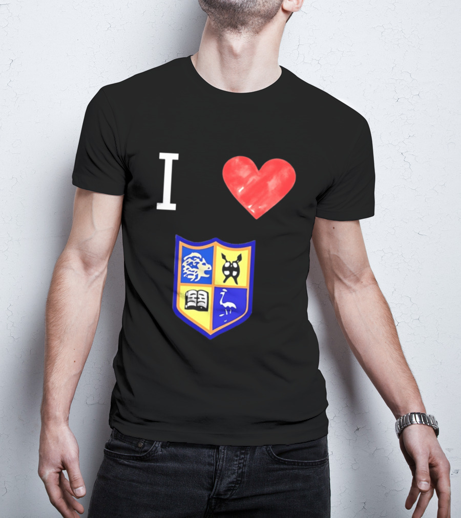 I Love University Of Zimbabwe UZ Harare Lion Emblem Crest T-Shirt