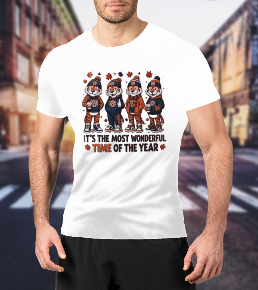 Auburn Tigers It's The Most Wonderful Time Of The Year T-Shirt