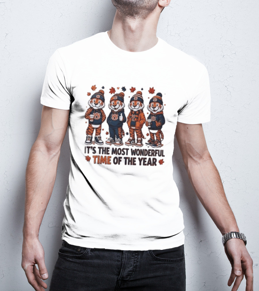 Auburn Tigers It's The Most Wonderful Time Of The Year T-Shirt