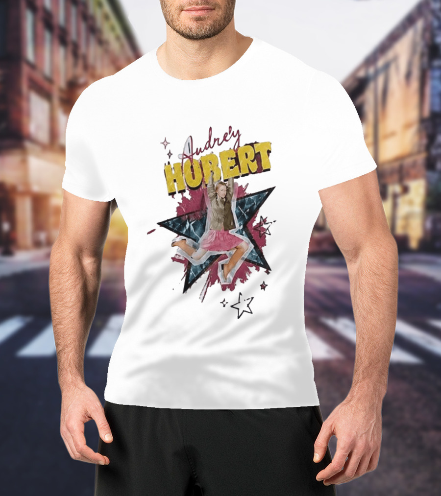 Audrey Hubert The Staircase To Stardom Tour Jumping Starburst T-Shirt
