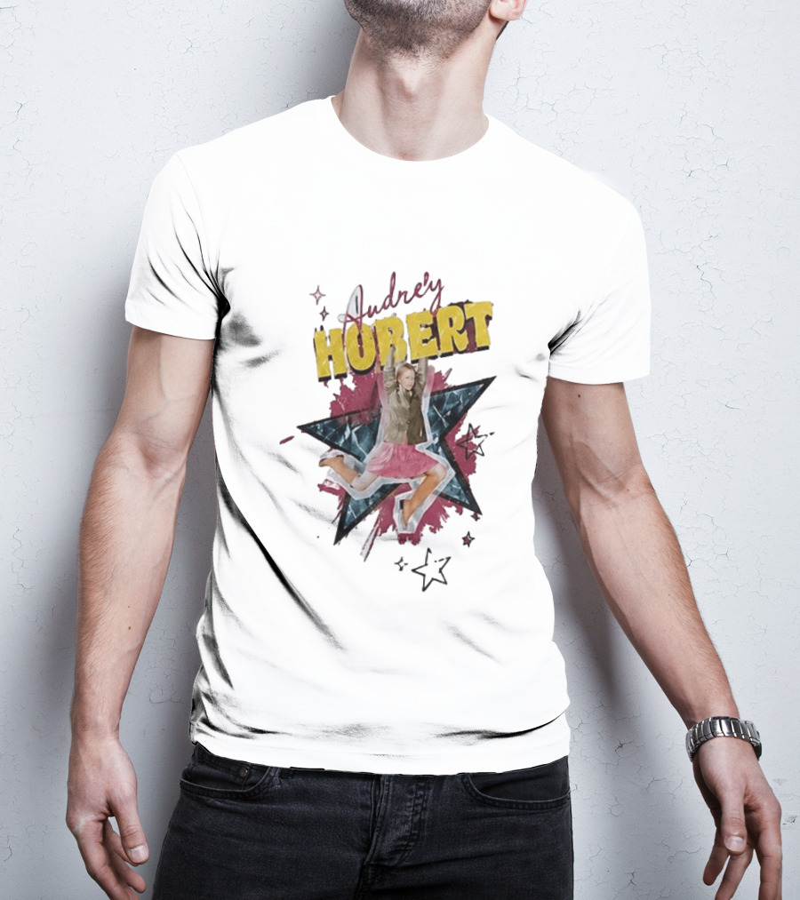 Audrey Hubert The Staircase To Stardom Tour Jumping Starburst T-Shirt