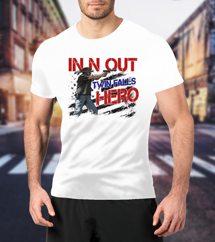 IN N OUT Twin Falls Hero Jordan Salinas T-Shirt