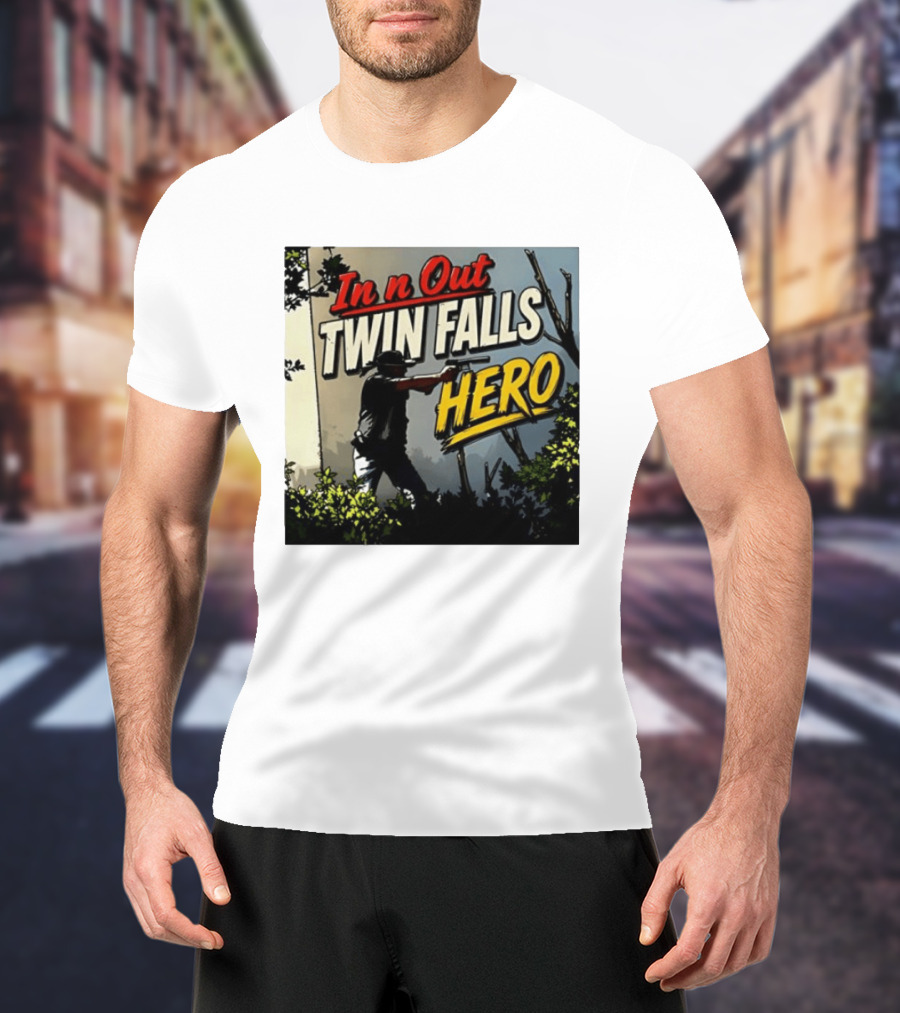 In N Out Twin Falls Hero Jordan Salinas 2026 T-Shirt