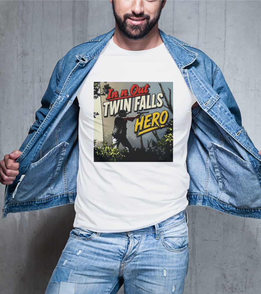 In N Out Twin Falls Hero Jordan Salinas 2026 T-Shirt