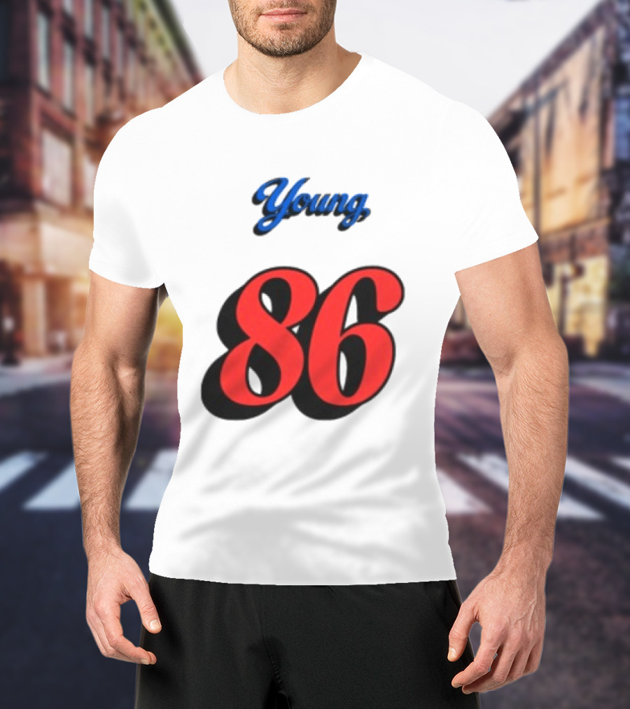 Owl City Store Young 86 Baseball 3 4 Sleeve T-Shirt