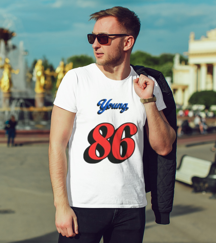 Owl City Store Young 86 Baseball 3 4 Sleeve T-Shirt