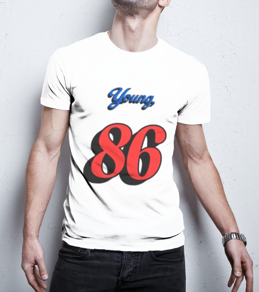 Owl City Store Young 86 Baseball 3 4 Sleeve T-Shirt
