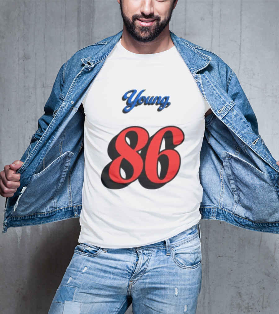 Owl City Store Young 86 Baseball 3 4 Sleeve T-Shirt