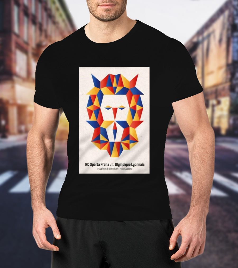 AC Sparta Praha Vs Olympique Lyonnais 2026 Epet ARENA Prague August 4 T-Shirt
