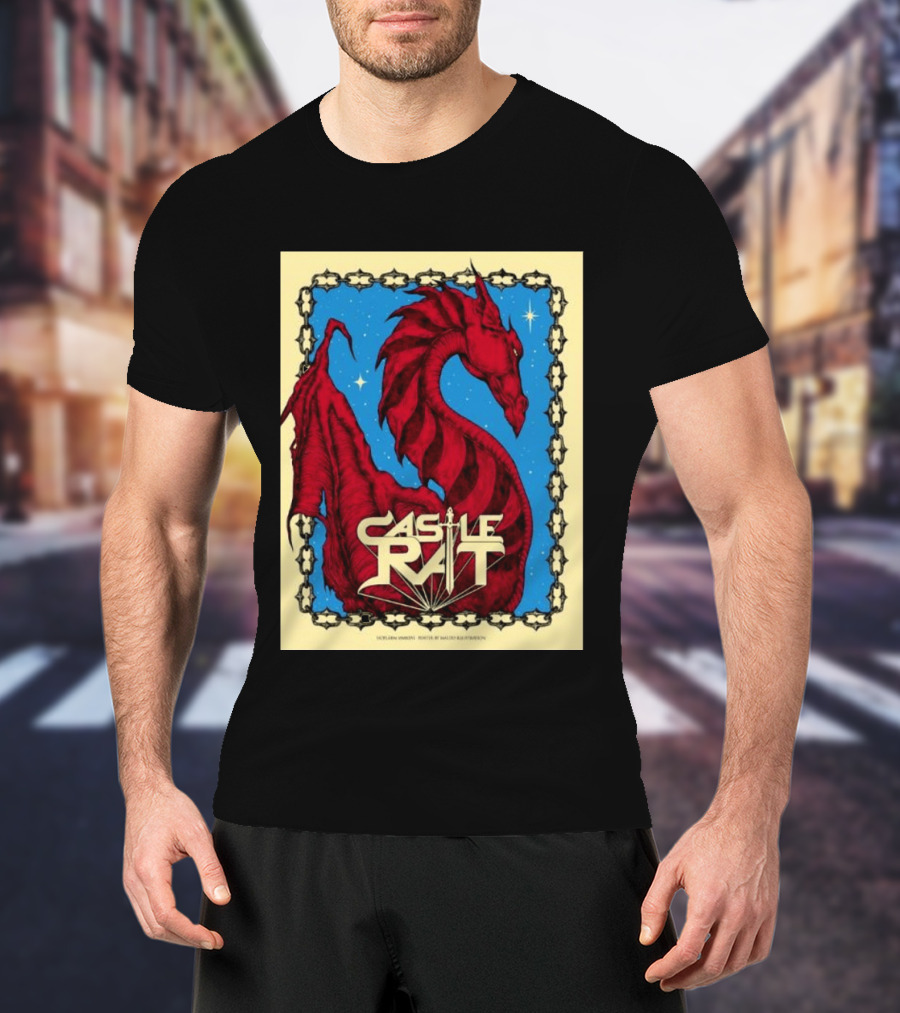 Castle Rat Sword Dragon LuckyFes'26 Babymetal Quick Dry 15 T-Shirt