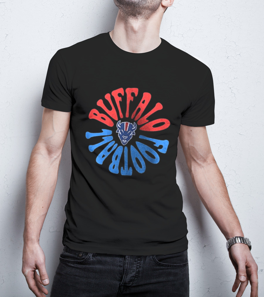 Buffalo Bills Football Yesterday Today Tomorrow Forever No Matter What Diamond Heart T-Shirt